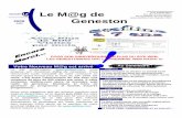 Le M@g de Genestonstephane.coulon.free.fr/journal/2009juin.pdf« Le M@g de Geneston » N 12 Juin 2009 boules, etc. » et ce n'est qu'à la tombée de la nuit que tout le monde a pris