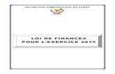 RDC - Loi de finances pour 2015 ()droit-afrique.com/upload/doc/rdc/RDC-LF-2015.pdf · 2015-10-15 · La Loi de Finances de l’exercice 2015 est présentée en équilibre, en recettes