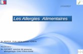 Les Allergies Alimentaires - jpedia-ariege.fr · Site d'une association de "consommateur" très active et efficace. Un site incontournable pour les allergiques, mais aussi pour les