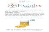 ETUDE NUT 2015 nouvelle version - NutrilysNutriGold®, Une Aide Précieuse - Un Soutien Naturel ... obstructive, les allergies et l'insomnie augmentent le risque de ‘‘démence