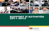 RAPPORT D’ACTIVITÉS 2011-2012 - SPLA...la création d’applications mobiles, la diffusion de CV Web multimédia, la refonte du webfolio, la réalisation de formations et d’outils
