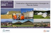 Fédération départementale d’énergie du Pas-de-Calaisfde62.fr/wp-content/uploads/2016/04/688_CRAC-2014-FDE-62.pdf · SERVICES PUBLICS . 3. Tarifs réglementés de vente (évolution,