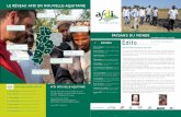 LE RÉSEAU AFDI EN NOUVELLE-AQUITAINE · des producteurs du Bénin sur : la formation des responsables de coopérative, l’organisation de la filière semence de maïs au Bénin,