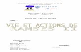 VIE ET ACTION DE RAMSES IIekladata.com/ouAWAzFo_f0cAgzAGMG-arNcJIc.docx · Web viewLes innombrables fondations à son nom l'attestent et ses successeurs n'eurent qu'à parachever