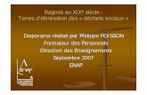 Diaporama réalisé par Philippe POISSON Formateur des ...philippepoisson.h.p.f.unblog.fr/files/2008/10/bagnesauxixesicle.pdf · prisons transfèrent aux îles du Salut puis à Cayenne