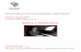 RessouRces pédagogiques 2019/2020 - Philharmonie de Paris · 2019-11-19 · PErCEr LEs mystèrEs dE La raPsodIE PréLudE à La nuIt maLaguEña habanEra fErIa II.4. ... auquel s’est