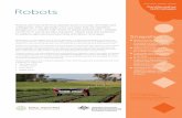 NATIONAL RURAL ISSUES Transformative Robots Precision agriculture, autosteer and ... machines and robots