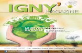 IGNY · 2020-01-08 · 3 éDITO Igny magazine ouvre un dossier sur le « Développement Durable ». Depuis plusieurs années à présent, nous en entendons tous parler. C'est une