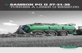 SAMSON PG II 27-31-35 TONNES À LISIER (3 ESSIEUX) · 2018-09-25 · SAMSON AGRO A/S • Tonnes à lisier PG II à 3 essieux 2 Avec ses tonnes à lisier 3 essieux, SAM - SON AGRO