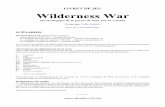 LIVRET DE JEU Wilderness War · 2013-03-31 · Fortins anglais Schenectady (Forts Johnson et Hunter) Hoosic (Fort Massachusetts) Charlestown (Fort No.4) Augusta et Woodstock (ligne