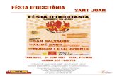Fèsta d’Occitània Sant Joan - Gaseta Occitana d ... · Convergéncia Occitana, dans le cadre du festival régional Total Festum, organise à Toulouse une grande fête autour de