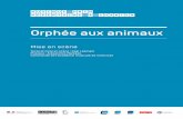 Mise en scène · Cette mise en scène a été élaborée fin mai 2015 pour la création d’Orphée aux animaux par la Maîtrise de Radio France. Les choristes étaient vêtus de