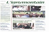 Le journal de Montigny-le-Bretonneux Connectez-vous · 2011-10-21 · associations responsables et sur une po ptllation participative. Oeuvrant pour cette commune depuis 18 ans, je