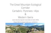 The Great Mountain Ecological Corridor Cantabric‐ …...The territory corresponds to a transnaTonal natural area of over 2.5 million hectares linking the Portuguese‐ Spanish border