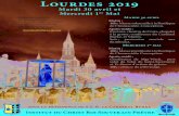 Lourdes 2019 - ICRSP · Secrétariat du pèlerinage à Lourdes – Maison Saint-Louis, Labarde - 82150, Roquecor 05 63 04 80 05 - lourdes2019@icrsp.org Trajets organisés au départ