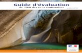 Guide d'évaluation · 2.2 Le bon état chimique des eaux souterraines.....16 3. Les données à mobiliser pour l'évaluation de l'état chimique des eaux souterraines.1. 8 3.1 Les