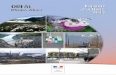 DREAL Rapport Rhône-Alpes 2014 · Alpes, suite à la loi du 16 janvier 2015 fixant la nouvelle délimitation des régions. Cette réforme est particulièrement com-plexe tant au