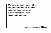 Programme de formation des gardiens de sécurité du Manitoba · 1. V La confidentialité est un aspect important du travail de l’agent de sécurité. 2. ___ Tous les agents de