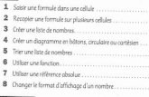 Freecitemaths.free.fr/Fiches com/tableur001.pdf · Trier une liste de nombres Dans les Critères de tri », choisir Colonne B » et Croissant ». On va trier les mois par rapport