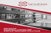 Noxeria – Peinture Industrielle - INNOVATIVE …WHY NOXERIA? La société NOXERIA est spécialisée dans la fourniture de solutions industrielles de dernière génération dans le