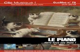 LE PIANO - Clic Musique · La plupart des pièces de ce disque ont été composées par Jean Barra-qué alors qu’il suivait la classe d’Olivier Messiaen au Conservatoire. Sa Sonate