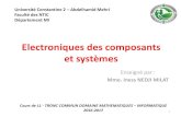 Electroniques des composants et systèmesdbenmerzoug.e-monsite.com/medias/files/composant-chap4.pdf · 2017-01-07 · •Un microprocesseur est un circuit intégré complexe ... Schéma