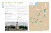 Sentier du Gros-Dognon - Coeur de Charente · artisans, sites de visite 3 Les fosses d’Enfournard, anciennes carrières. 4 Tumulus du Gros-Dognon. Le Gros Dognon est un monument
