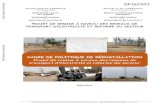 CADRE DE POLITIQUE DE RÉINSTALLATION...Page sur 159 Projet de remise à niveau des réseaux de transport d’électricité et réforme du secteur - Cadre de Politique de Réinstallation