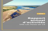 Rapport annuel d’activités - Ville des Ponts de Cé · 2014-08-10 · - Refonte site internet - Mise à disposition d’une borne tactile numérique - Création de nouveaux supports