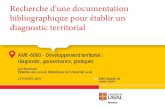Recherche d’une documentation bibliographique pour établir un … · 2016-02-02 · • Plateforme pour consulter les documents textuels et des plans relatifs à l’aménagement