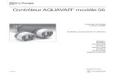 Contrôleur AQUAVAR MD modèle 56 - Xylem Applied Water · 2012-07-17 · Contrôleur AQUAVAR MD modèle 56 IM098R02F Commande de pompe à vitesse variable Installation, programmation