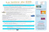 N°1 Janvier 2017 - Lycée Bréquigny · La lettre du CIO vous accompagne cette année sur l'actualité de l'orientation vers l'enseignement supérieur N°1 Janvier 2017 Ouverture