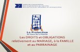 Les DROITS et OBLIGATIONS relativement au MARIAGE ... - TCRItcri.qc.ca/.../2016/Presentation_Atelier_PPT_FR_droits_et_obligations.… · LES DROITS DE LA PERSONNE ET LE PRINCIPE ’ÉALITÉ