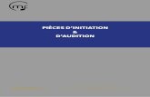 PIÈCES D’INITIATION D’AUDITION · INITIATION La 2e Méthode du « Trumpet Star » + CD Dutot Pierre et Telman André R. Martin R 5724M SAXHORN, EUPHONIUM INITIATION Cuivruscule