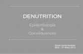 DENUTRITION - Hepatowebhepatoweb.com/DES/exposes/DES03_2012_CARBONNEL/AUDRAIN.pdf · 2012-05-13 · L' état de l'insécurité alimentaire dans le monde, 2002 6 M ... → diminution