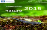 Animations 2015 nature - biolovision.netfiles.biolovision.net/franche-comte.lpo.fr/user... · La LPO Franche-Comté privilégie le partenariat, le plaidoyer, l’accompagnement vers