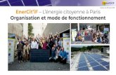 EnerCit’iF L’énergie citoyenne à Paris · GT communication & mobilisation GT recherche de toitures GT ﬁnances & gestion Plénière Equipe projet Conseil d’administration