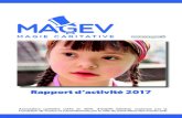Rapport d’activité 2017 - Magev · 27/04/2017 Vandoeuvre 54 CHRU Nancy 50 2 à 18 ans 30/04/2017 Vénissieux 69 Association ASP 50 4 à 12 ans 04/05/2017 Paris 75 Groupe hospitalier
