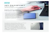 Data Sheet: My Passport Ultra · 2020-05-31 · ©2019 Western Digital Corporation ou ses filiales. Tous droits réservés. 4078-705133-D03 Aug 2019 Caractéristiques techniques du