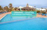 CANARIES - Lanzarote · 2018-09-19 · Lanzarote : ce sont des plages magnifiques et des paysages à couper le sélection d’hôtels. Vous serez séduit par l’hospitalité, la