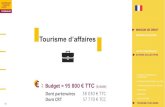 MISSIONS DELEGUEES Tourisme d’affaires - Site professionnel · Référencement sur notre site internet et brochure interactive ACTIONS TRANSVERSALES ... Paris / Lyon / Strasbourg