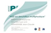 PGD en simulation multiphysiquewebsite.ec-nantes.fr/reduc/Programme/Pr%E9... · 1, avenue Clément Ader • BP 40109 F86961 FUTUROSCOPE CHASSENEUIL Cedex Méthodes de réduction de