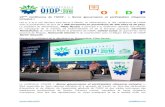 16ème Conférence de l’OIDP : « Bonne gouvernance et … · 2016-12-21 · -Sara Hoeflich: senior officer de CGLU (Cités et Gouvernements Locaux Unis). Les conférenciers ont