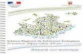 Résumé non technique - Ministère de la Transition ...€¦ · 1. RESUME NON TECHNIQUE Le Schéma Régional de Cohérence Ecologique (SRCE) de la région Provence-Alpes-Côte d’Azur