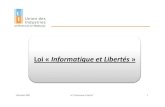 Loi « Informatique et Libertés - Belfort...Club RH 3 d cembre 2009 Subject: Informatique, liberté et GRH Created Date: 12/18/2009 10:41:50 AM Keywords () ...