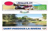 Mise en page 1 - RALLYE 24rallye24.org/docs/Plaquette Rallye 24 - 2019.pdf · RALLYE 24 2019 CARTE GÉNÉRALE ES 2 4 6 SAINT-FRONT-LA-RIVIÈRE CIBLE S.A.S. La Noujarède 24470 SAINT-PARDOUX-LA-RIVIÈRE