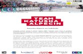 Les épreuves, le programme complet, les actualités - Katusha … · 2019-08-27 · Les sept coureurs engagés par le Team Katusha Alpecin cumulent seize par8cipaons, ... équipier