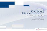 Doing Business in France§ais-2011.pdf · IV. La fiscalité de vos collaborateurs en France 51 Chapitre IV. La fiscalité des entreprises en France 59 I. Un impôt sur les sociétés