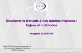 Enseigner le français à des adultes migrants : …arec.e-monsite.com/medias/files/formation-enseigner-le...LE CECRL – origine et objectif Outil élaboré par le Conseil de lEurope.