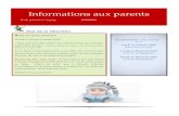 Informations aux parentslarpege.csp.qc.ca/files/2018/01/Informations-aux-parents...1 Mot de la Direction Sous-titre ou résumé de l’article Martine Picard, directrice inclusivement.